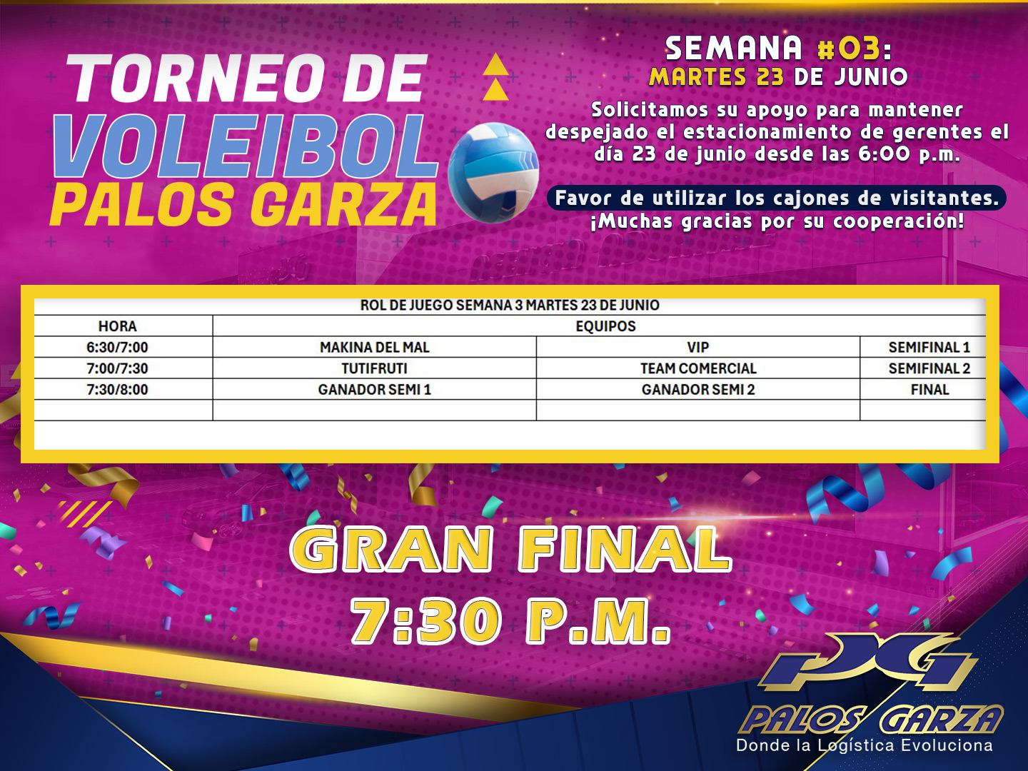 Voleibol PG- Semana #3.